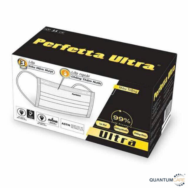 Khẩu trang Perfetta Ultra Carbon 3 lớp, 4 lớp có tốt không?